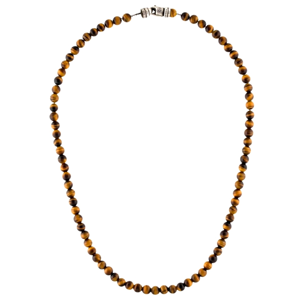 Tiger's Eye Quartz Spiritual Beaded Necklace